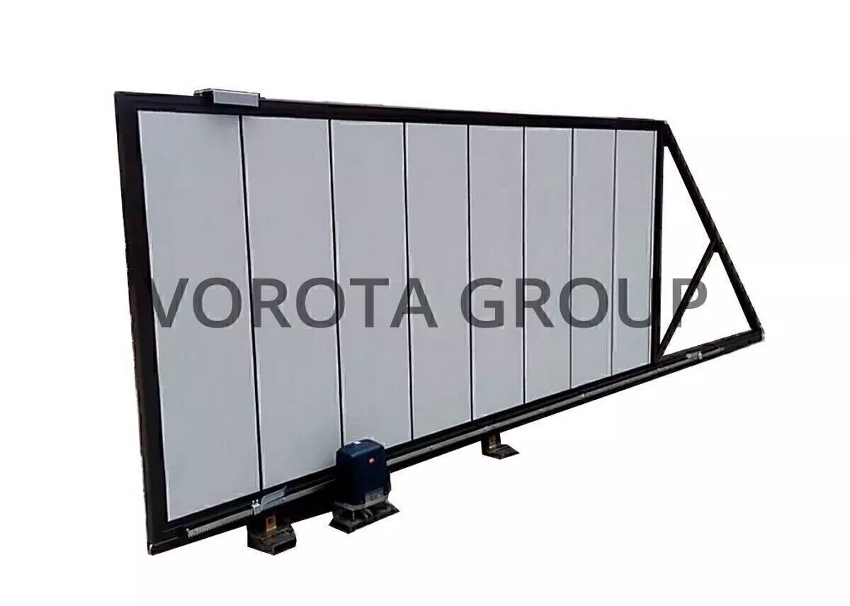 Противопожарные ворота Дорхан с автоматикой